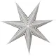 Adventstjerne Star Trading Stripe Papirstjerne 60 cm