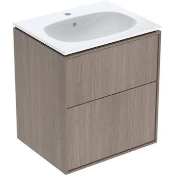 Tvättställsskåp Ifö Sense Art Smal Design 60 med 2 Lådor