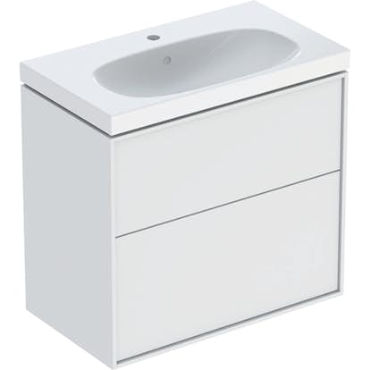 Tvättställsskåp Ifö Sense Art Kompakt 75 med Avställningsyta och 2 Lådor