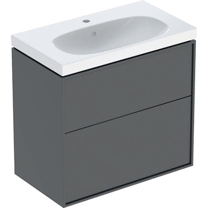 Tvättställsskåp Ifö Sense Art Kompakt 75 med Avställningsyta och 2 Lådor