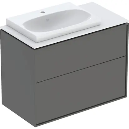 Tvättställsskåp Ifö Sense Art med Bänkskiva och 2 Lådor