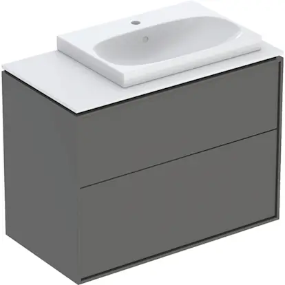 Tvättställsskåp Ifö Sense Art med Bänkskiva och 2 Lådor