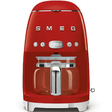 Kaffetrakter Smeg DCF02RDEU Retro Rød 50-tallsstil