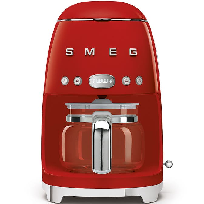 Kaffetrakter Smeg DCF02RDEU Retro Rød 50-tallsstil