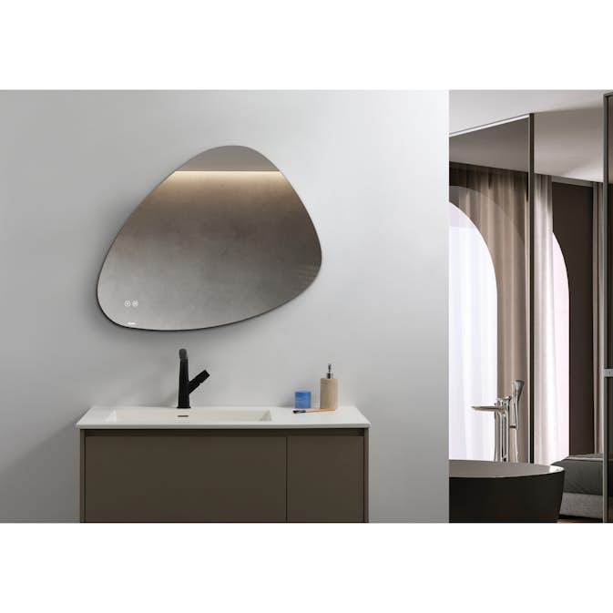 Speil Duschy Trekantet