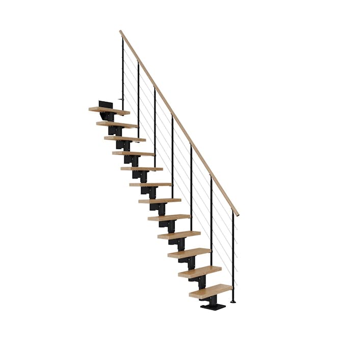 Plassbesparende Trapp Dolle Dublin Eik Rett Style6