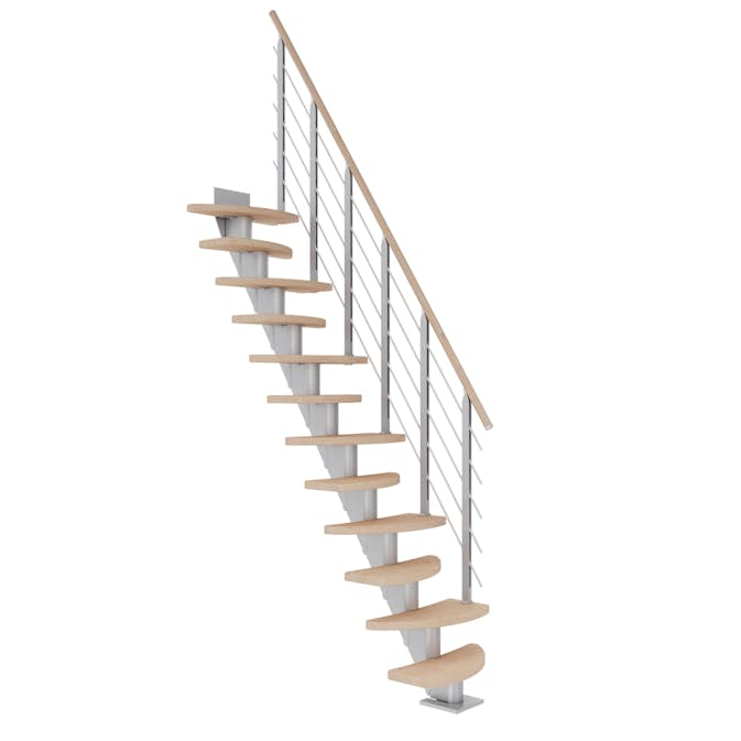Plassbesparende Trapp Dolle Berlin Eik Hvitoljet Design