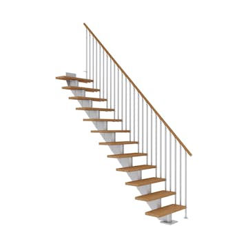 Plassbesparende Trapp Dolle Hamburg Eik Oljet Rett Classic III