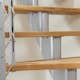 Plassbesparende Trapp Dolle Hamburg Eik Oljet 1/4-Sving Design