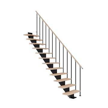 Plassbesparende Trapp Dolle Hamburg Eik Hvitoljet Rett Classic II