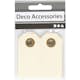 Manillamerker Creativ Company Str 3x6 cm Beige 30 Stk/1 Pk