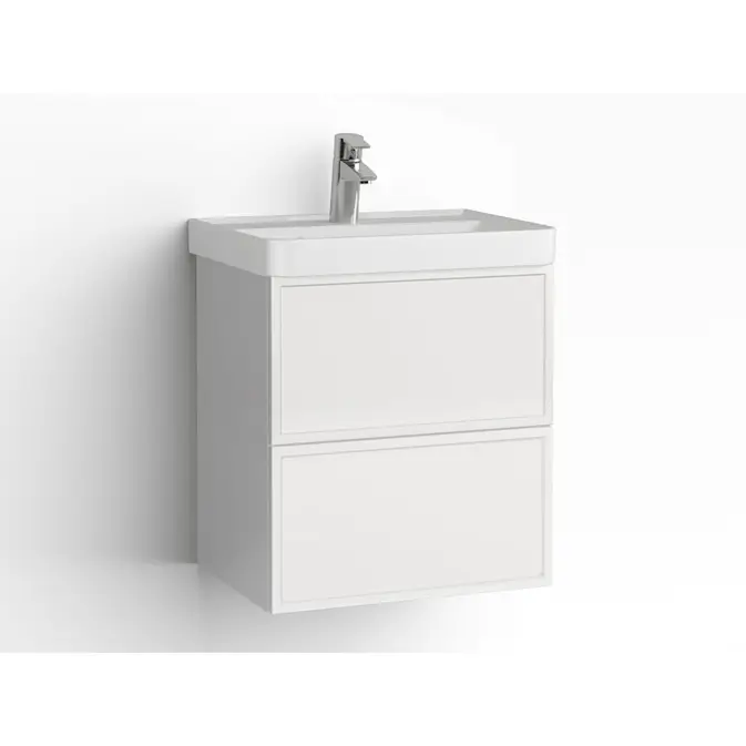 Tvättställsskåp Vedum Mezzo 500 med 2 Lådor