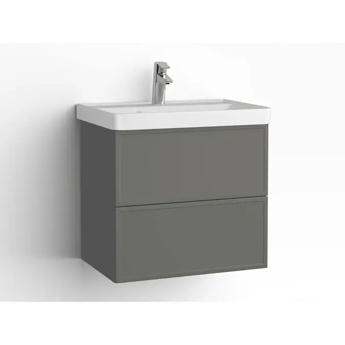 Tvättställsskåp Vedum Mezzo 600 med 2 Lådor