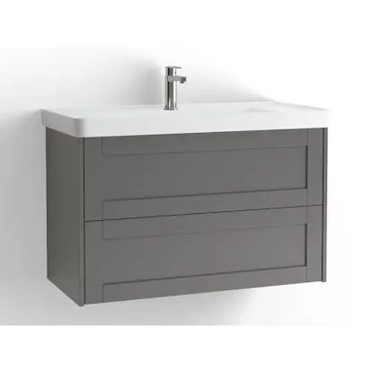 Tvättställsskåp Vedum Mezzo Frame 900 med 2 Lådor