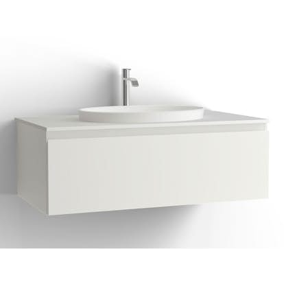 Tvättställsskåp Vedum Flow 1000 med 1 Låda