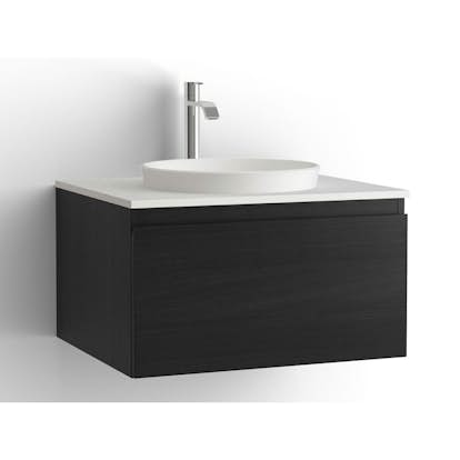 Tvättställsskåp Vedum Flow 600x478 med 1 Låda