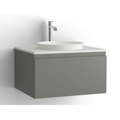 Tvättställsskåp Vedum Flow 600x478 med 1 Låda