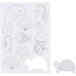 Magneter Creativ Company Havdyr Str 14,85x21 cm