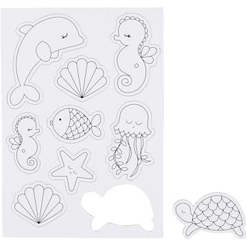 Magneter Creativ Company Havdyr Str 14,85x21 cm