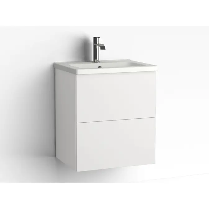 Tvättställsskåp Vedum Free 500 med 2 Lådor