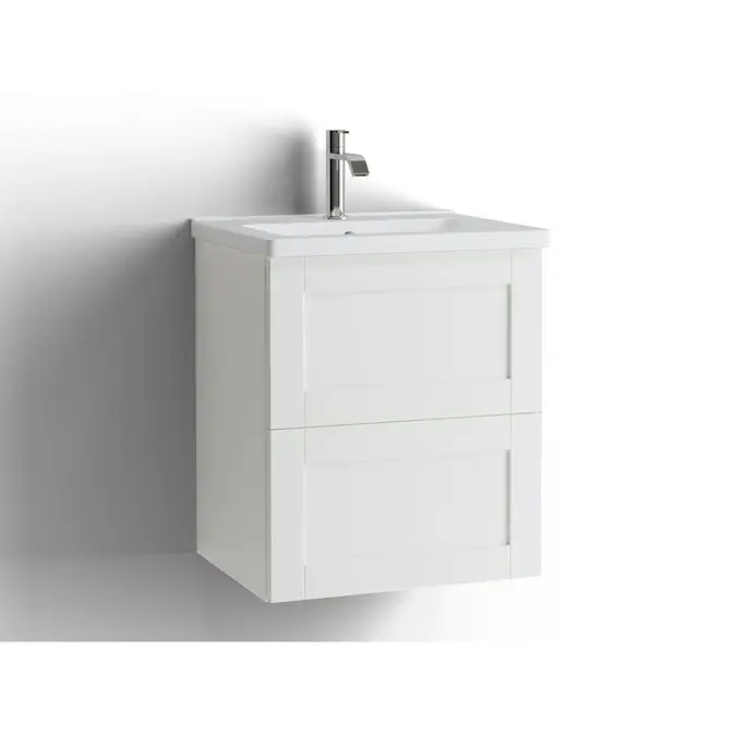 Tvättställsskåp Vedum Free 500 med 2 Lådor