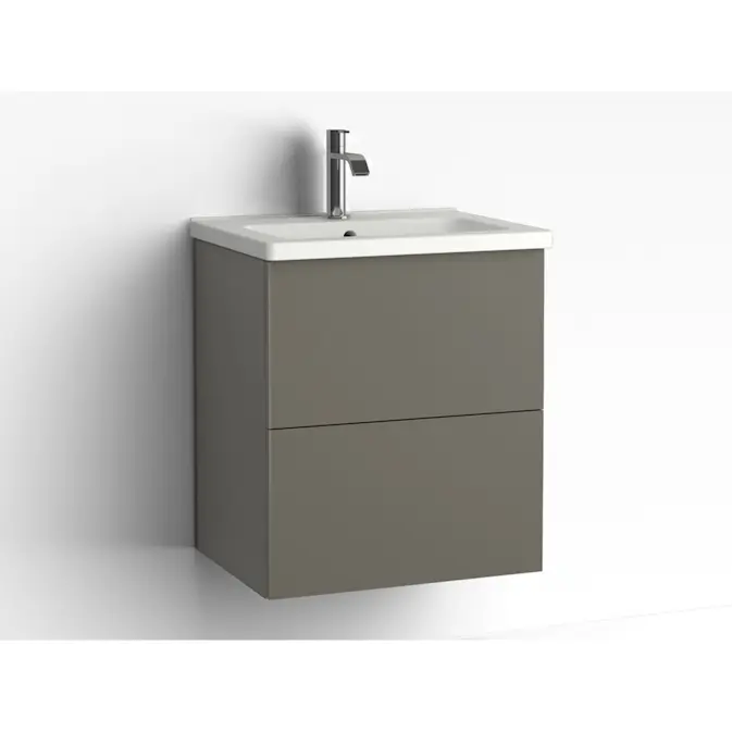 Tvättställsskåp Vedum Free 500 med 2 Lådor