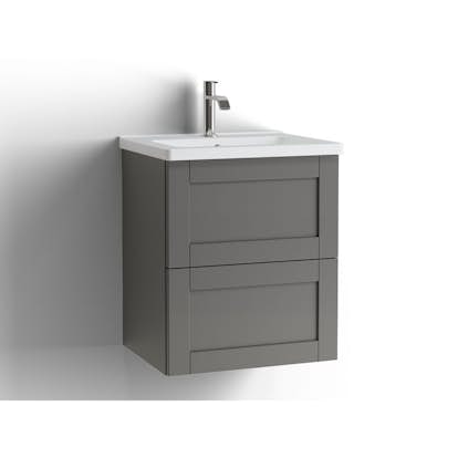 Tvättställsskåp Vedum Free 500 med 2 Lådor