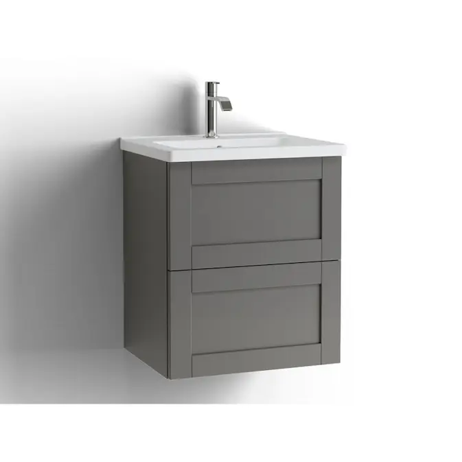 Tvättställsskåp Vedum Free 500 med 2 Lådor