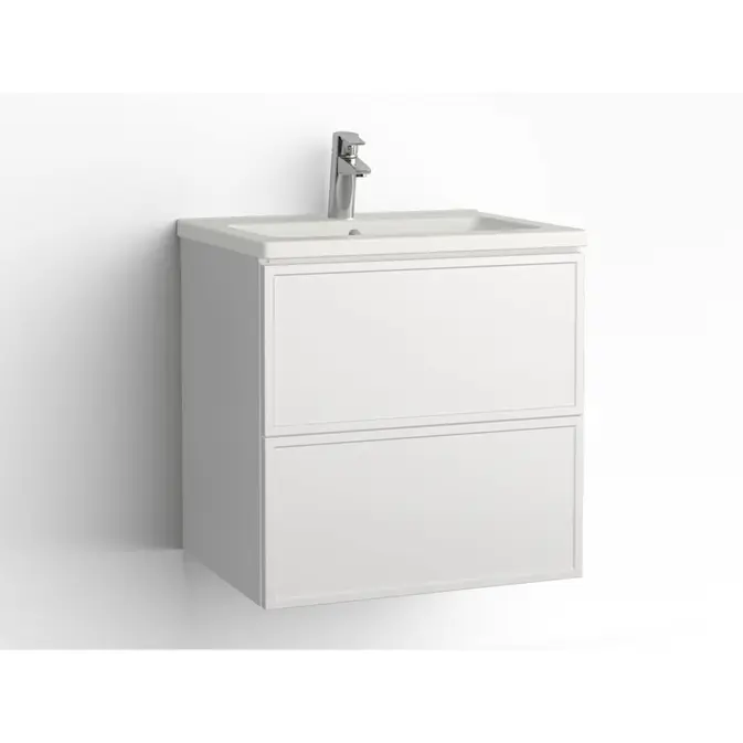 Tvättställsskåp Vedum Free 600 med 2 Lådor