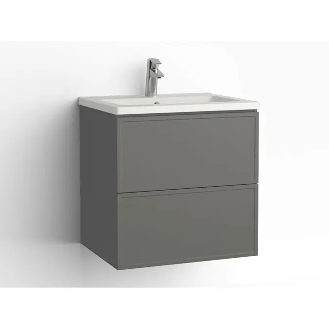 Tvättställsskåp Vedum Free 600 med 2 Lådor