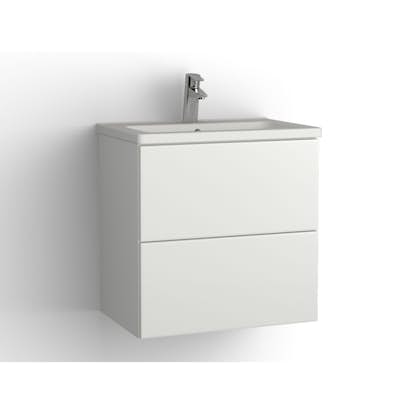 Tvättställsskåp Vedum Free 600 Compact med 2 Lådor