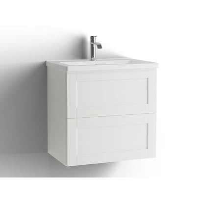 Tvättställsskåp Vedum Free 600 Compact med 2 Lådor