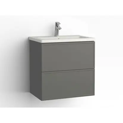 Tvättställsskåp Vedum Free 600 Compact med 2 Lådor