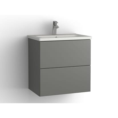 Tvättställsskåp Vedum Free 600 Compact med 2 Lådor