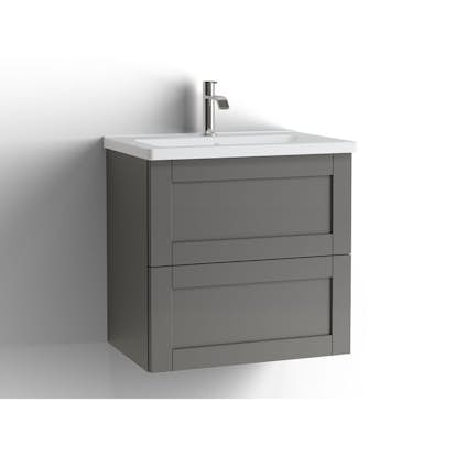 Tvättställsskåp Vedum Free 600 Compact med 2 Lådor