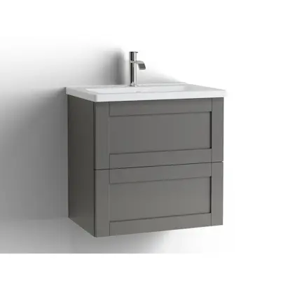 Tvättställsskåp Vedum Free 600 Compact med 2 Lådor