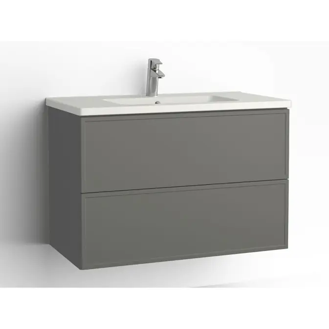 Tvättställsskåp Vedum Free 900 med 2 Lådor