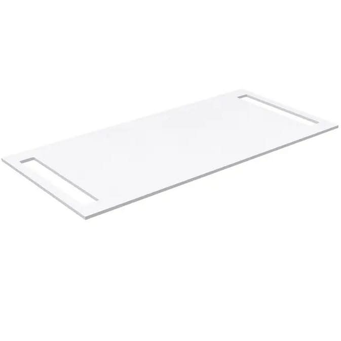 Benkeplate Korsbakken med Håndkleholder Begge Sider