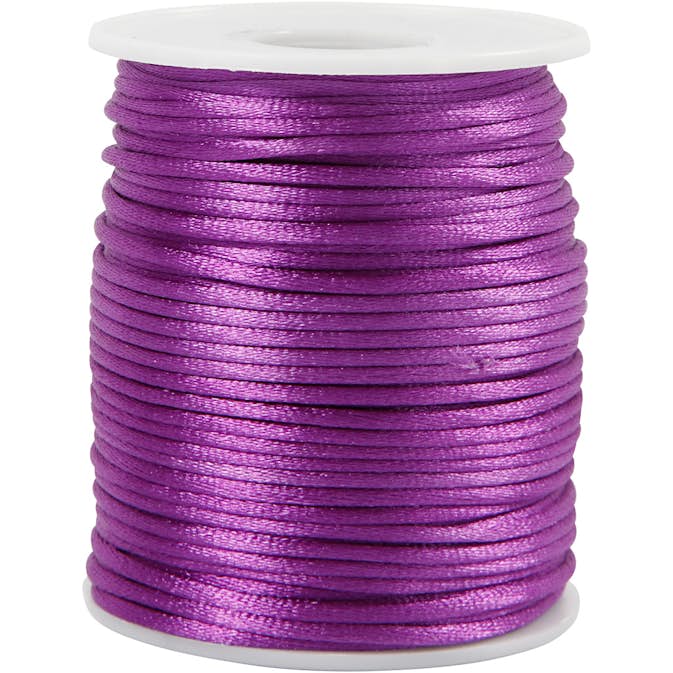 Satengsnor Creativ Company Tykkelse 2 mm 50 m/1 Rl
