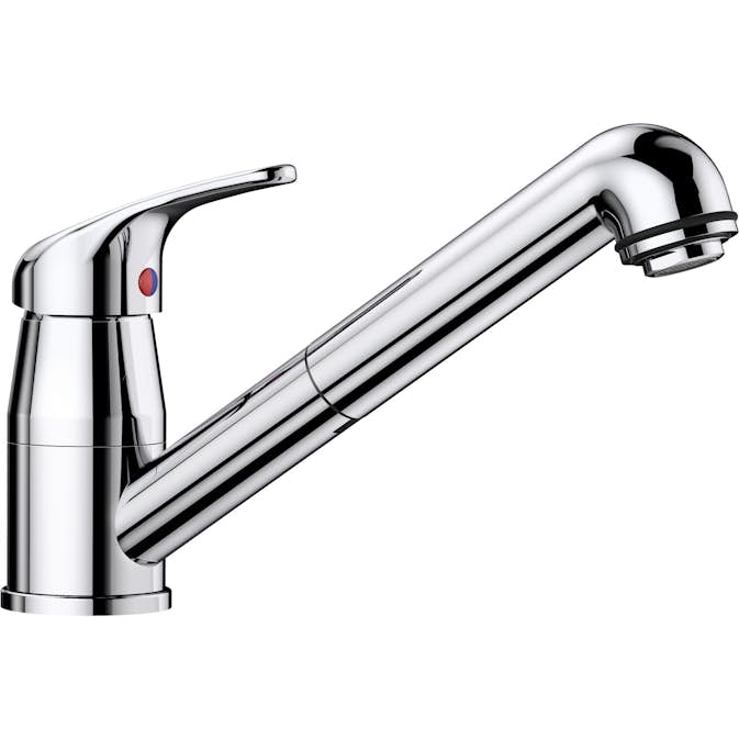 Kjøkkenbatteri Blanco Daras S Ettgrepsbatteri Krom Uttrekkbar & Svingbar Tut