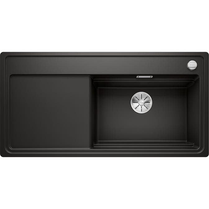 Kjøkkenvask Blanco Zenar XL 6 S F SteamEdition Silgranitt med Skjærefjøl i Glass