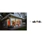 Anneks Palmako Heidi 19,7 m2 med Papp, Spiker og SBS Takbelegg