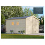 Redskapsbod Palmako Dan 10,0 m2 med Takshingel