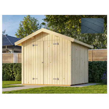 Redskapsbod Palmako Nils 5,4 m2 med Takshingel