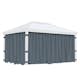 Vegger Canopia by Palram 4-pk til Dallas Paviljong 4,2x6 m