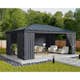 Vegger Canopia by Palram 4-pk til Dallas Paviljong 4,2x6 m