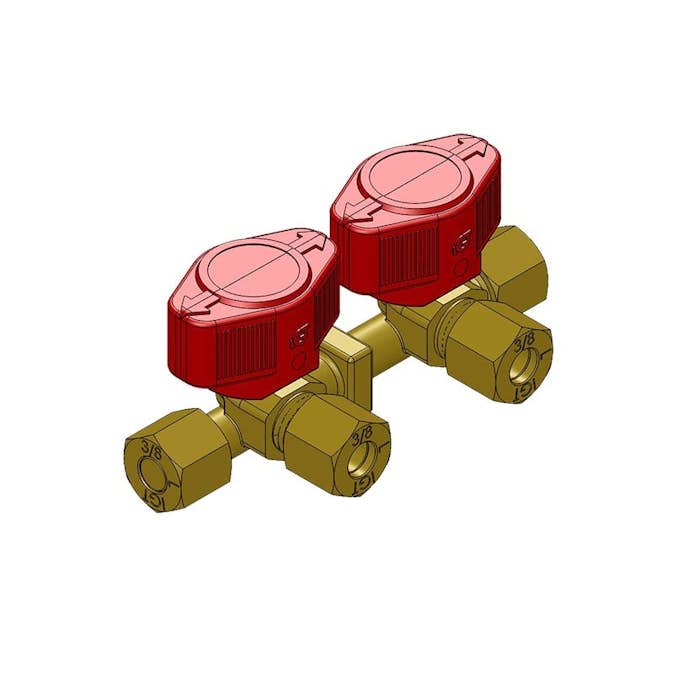 Stengeventil Sunwind 2 Uttak 3/8