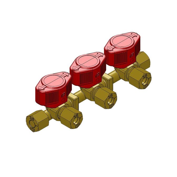 Stengeventil Sunwind 3 Uttak 3/8 M/ST Hylse