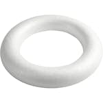 Ring Creativ Company med Flat Bakside Hvit 1 stk
