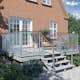 Terrassetrapp PLUS Trinndybde 25 cm B120